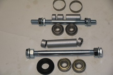 OŚ KOŁA PRZÓD TYŁ ZAMIANA WIANKÓW NA ŁOŻYSKA KOMAR