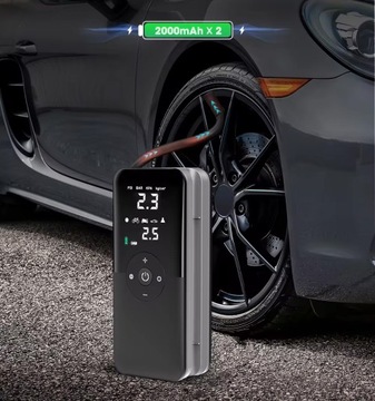 Портативный компрессор для шин C3106, мотоциклетный велосипедный насос, внешний аккумулятор