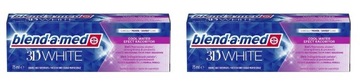 Blend-A-Med 3D White Cool Water Pasta do Zębów 75ML x2