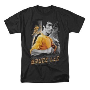 KOSZULKA Bruce Lee Yellow Dragon Cotton T-Shirt