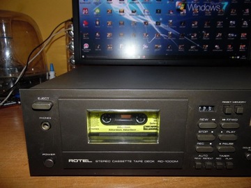 ROTEL RD-1000M Металлический магнитофон Dolby B Top Deck