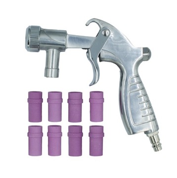 PISTOLET DO PIASKOWANIA Z DYSZAMI 8 DYSZY 4,5,6,7