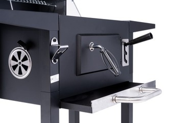 ГРИЛЬ НА УГЛЕ САДОВЫЙ ГРИЛЬ КРЫШКА ЗЕПЕЛЬНИК ТЕРМОМЕТР