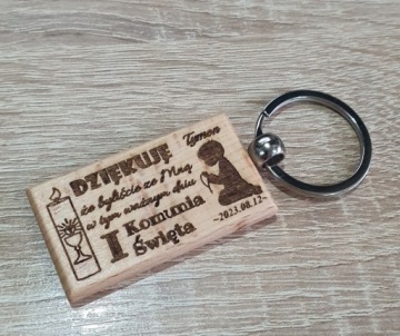 Ключевое кольцо спасибо гости свадебное крещение приговор