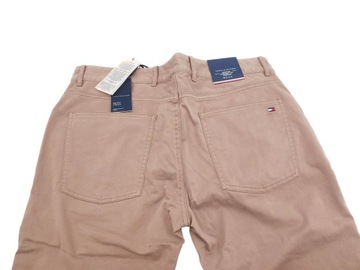 SPODNIE TOMMY HILFIGER CHINOS DENTON PROSTE W36L32