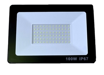 HALOGEN LAMPA NAŚWIETLACZ LED 100W SMD SLIM ZIMNY