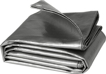 БЕНЗЕНТ ОЧЕНЬ ТОЛСТЫЙ, ПРОЧНЫЙ, МОРОЗОСТОЙКИЙ 5Х6М УФ+ ТАРПАНЫ ДЛЯ ТЕРРАСЫ 6Х5М