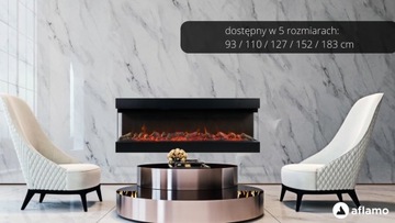 КАМИН IMPERIAL 60 LED С ТРЕМЯ СТЕКЛЯННЫМ ПУЛЬТОМ УПРАВЛЕНИЯ