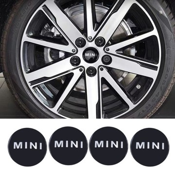 EMBLEMAT ZNACZEK BMW MINI LOGO NA FELG 52MM 4SZT