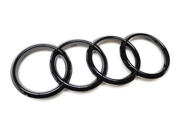 Emblemat czarny grill Audi A1 A6 A7 RS3 RS4 RS5