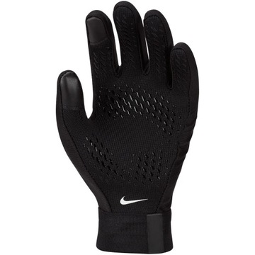 Rękawiczki piłkarskie Nike Therma-FIT Academy Junior czarne DQ6066 010 L