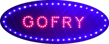 Reklama GOFRY led szyld panel