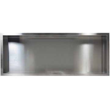 BALNEO Wall–Box ONE Półka wnękowa 90x30x10 Inox