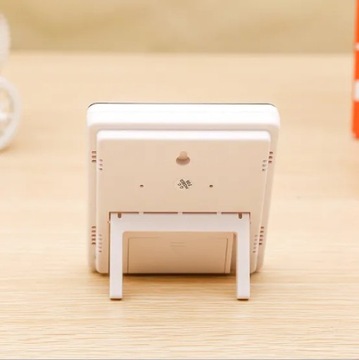 ГИГРОМЕТР ТЕРМОМЕТР КОМНАТНЫЙ ДАТЧИК ЧАСЫ БЕСПРОВОДНАЯ ПОГОДНАЯ СТАНЦИЯ С ЖК-дисплеем