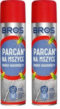 Parcan na mszyce Bros 400 ml x 2 sztuki