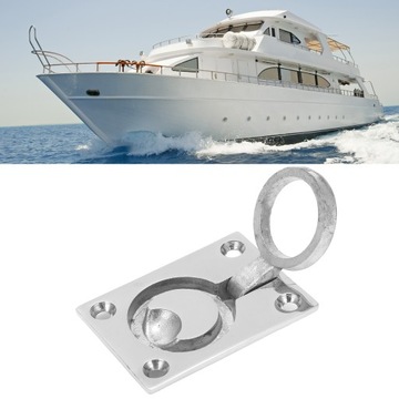 62x44mm Kwadratowe uchwyty z pierścieniem do ciągnięcia łodzi. Akcesoria do