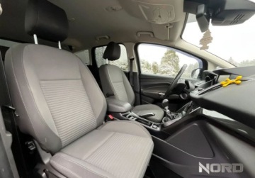 Ford C-MAX II Grand C-MAX Facelifting 1.5 TDCi ECOnetic 105KM 2015 Ford C-MAX Bezwypadkowy, Gwarancja 12m Nowy rozrzad, Titanium, Kredytowanie, zdjęcie 13