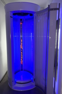 SOLARIUM STOJĄCE SPACE SUN S-200 WIBRA BRYZA MP-3