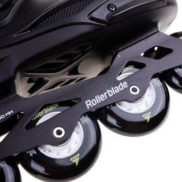 ROLKI ROLLERBLADE RB 80 CRUISER CZARNO/ŻÓŁTE 36,5