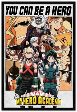 Моя геройская академия. Ты можешь стать героем - постер