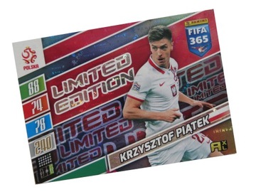 PANINI FIFA 365 2022 LIMITED PIĄTEK POLSKA