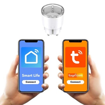 МОЩНАЯ Умная розетка TUYA WiFi WATCHER 3680 Вт с таймером