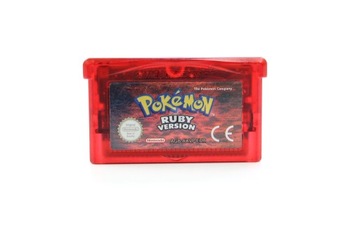 Gra Pokemon Ruby Version Nintendo Game Boy Advance