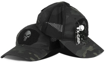 БЕЙСБОЛЬНАЯ КЕПКА МУЖСКАЯ С КАМУФЛЯЖНОЙ СЕТКОЙ