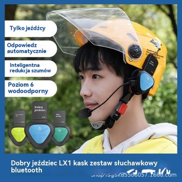 Беспроводная Bluetooth-гарнитура для шлема 5.3