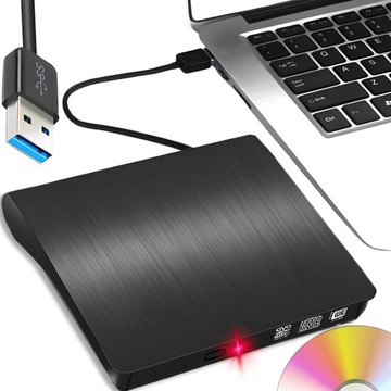 ВНЕШНИЙ ПРИВОД CD-R DVD-RW РЕКОРДЕР USB 3.0