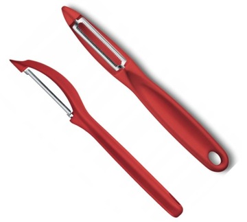 VICTORINOX 7.6075.1 Нож для очистки овощей и фруктов, зубчатый, красный
