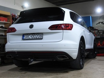 Volkswagen Touareg III SUV 3.0 V6 SCR TDI 286KM 2019 VW Touareg R-Line PL Full Wentyle Masaż Dynaudio Panorama Dociąg Matrix Hak, zdjęcie 33