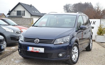Volkswagen Touran II 1.6 TDI 105KM 2014 Volkswagen Touran Bezwypadkowy - Serwis - OPLACONY - Bez Korozji 1.6 105KM, zdjęcie 1