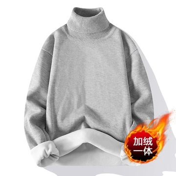 Men 2023 New Sweater Autumn Winter Knitted Turtlen