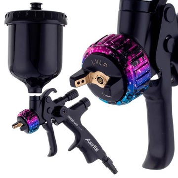 Краскораспылитель LVLP 1,3 мм AUARITA ЧЕРНЫЙ