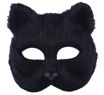 KOSPLAY FURRY KOSTIUM WŁOCHATA MASKA KOT ZWIERZAK wysyłka z PL