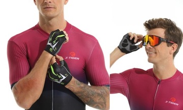 МУЖСКИЕ ГЕЛЕВЫЕ ВЕЛОСИПЕДНЫЕ ПЕРЧАТКИ БЕЗ ПАЛЬЦЕВ PRO