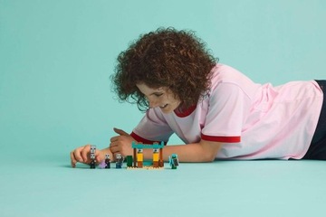 LEGO MINECRAFT BLOCKS 21267 ПУСТЫННЫЙ ПАТРУЛЬ ИГИЛ ДЛЯ ДЕТЕЙ + СУМКА