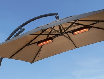 Promiennik Podczerwieni Orion Panel Grzewczy Ciepła Tarasowy IR 2000W Pilot