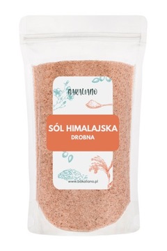 SÓL HIMALAJSKA DROBNA 1kg RÓŻOWA NAJWYŻSZA JAKOŚĆ