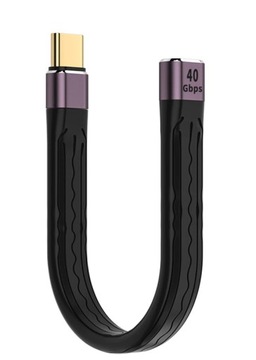 Kabel USB4 Thunderbolt 4 100W 40Gb 8K Przedłużka