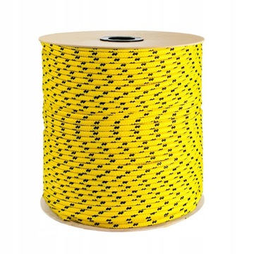 Lina Linka polipropylenowa pleciona żeglarska ŻÓŁTA 3mm 100m