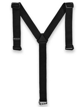 SHIMA SUSPENDERS TYPE Y REGULAR брюки-скобки черные GRATIS