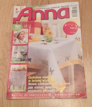 Anna najpiękniejsze robótki ręczne nr 6/2002