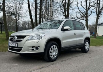 Volkswagen Tiguan I SUV 1.4 TSI BlueMotion 150KM 2011 Volkswagen Tiguan 100 oryginalny lakier, bezwypadkowy, zadbany, niski prze
