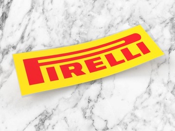 Naklejka PIRELLI 10 x 3 cm opony drift f1 moto