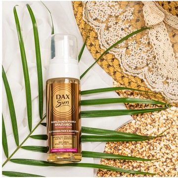 DAX BROWNING ПЕНКА ДЛЯ ЛИЦА И ТЕЛА + ПЕРЧАТКА