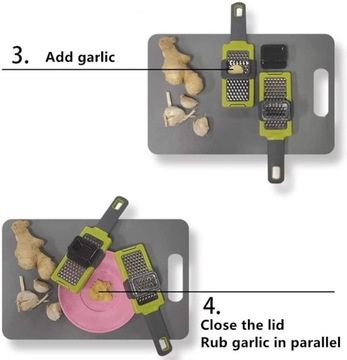 Multifunctional Garlic Spice Grater