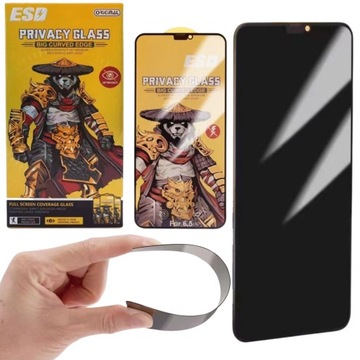 Szybka Ochrona Szkło Prywatyzujące Przyciemniane Apple Iphone 15