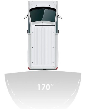 Камера заднего вида в стоп-сигнал для Renault Trafic, Vivaro, Nissan Primastar 01-